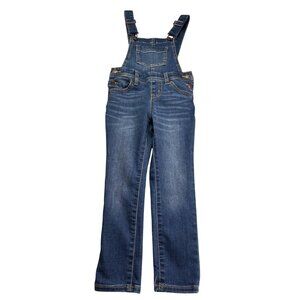 Cat & Jack Girls Denim Overalls Size XS (4/5)